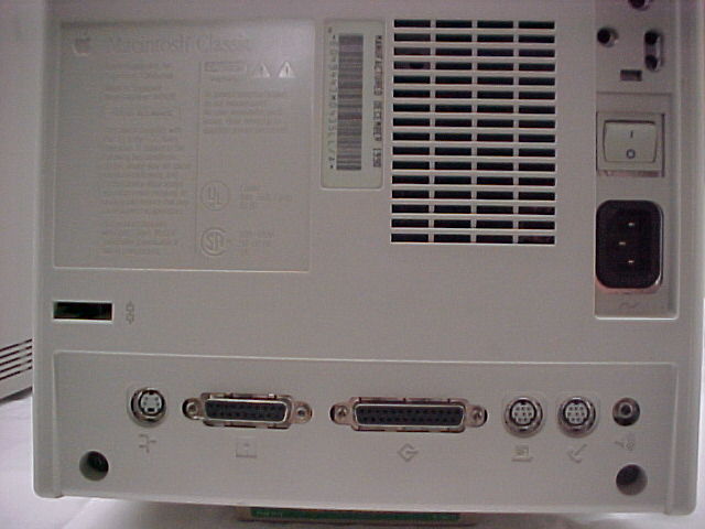 mac classic rear