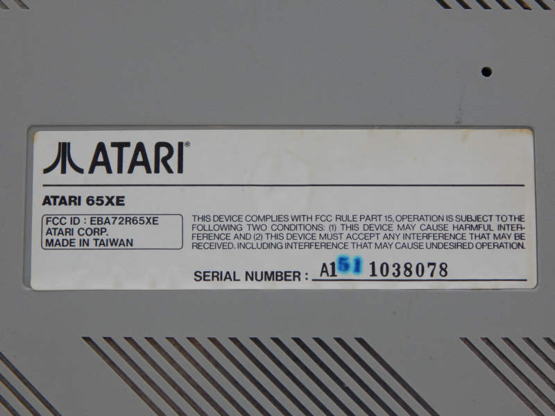 atari 65xe
